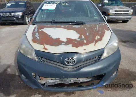 2014 Toyota Yaris L (Tmmf Plant) из США, поврежденный, VIN VNKKTUD37EA010805